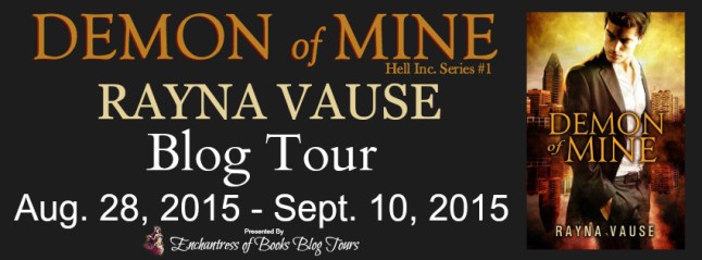 Demon Of Mine Blog Tour Banner